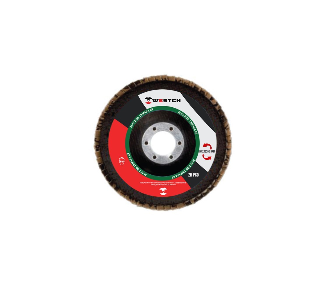 FLAP DİSK ZIMPARA ZR P40